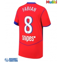 Paris Saint-Germain Fabian Ruiz #8 Rezervni Dres 2025-26 Kratak Rukav